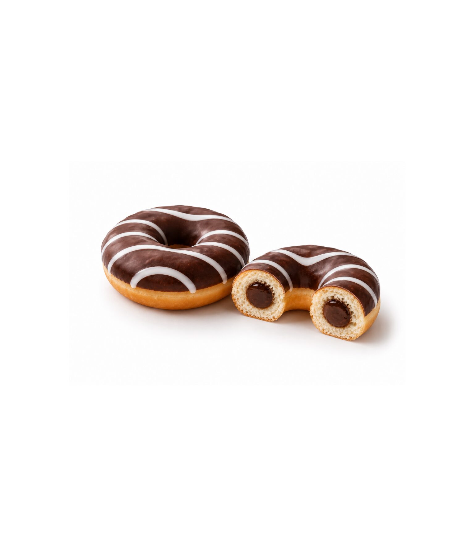 Donut Zebra – Relleno de Chocolate