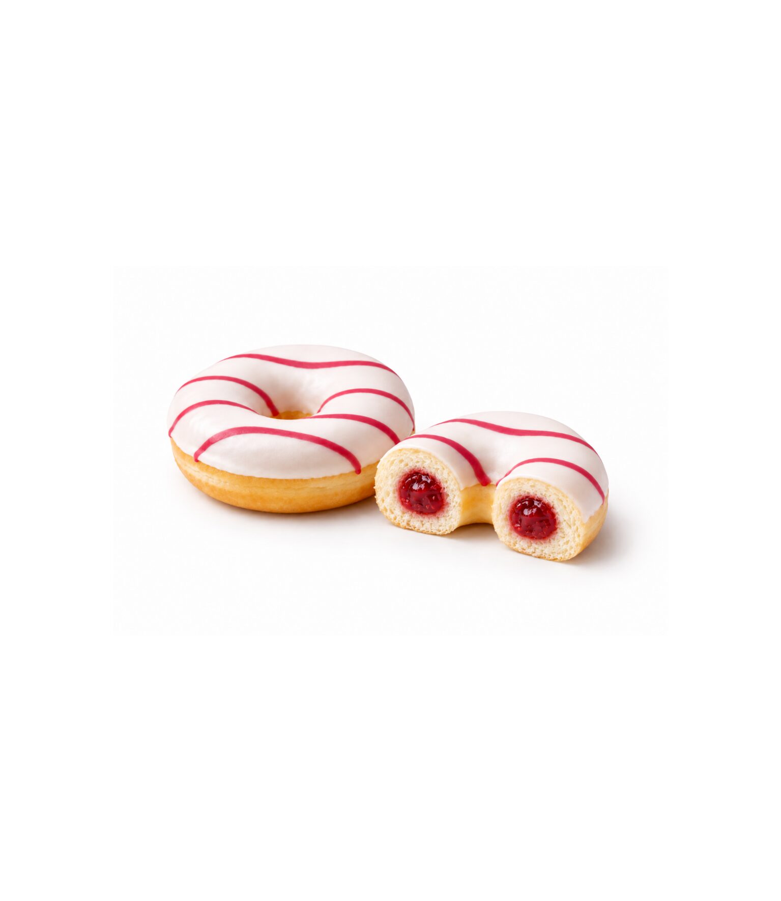Donut Zebra – Relleno de Frambuesa