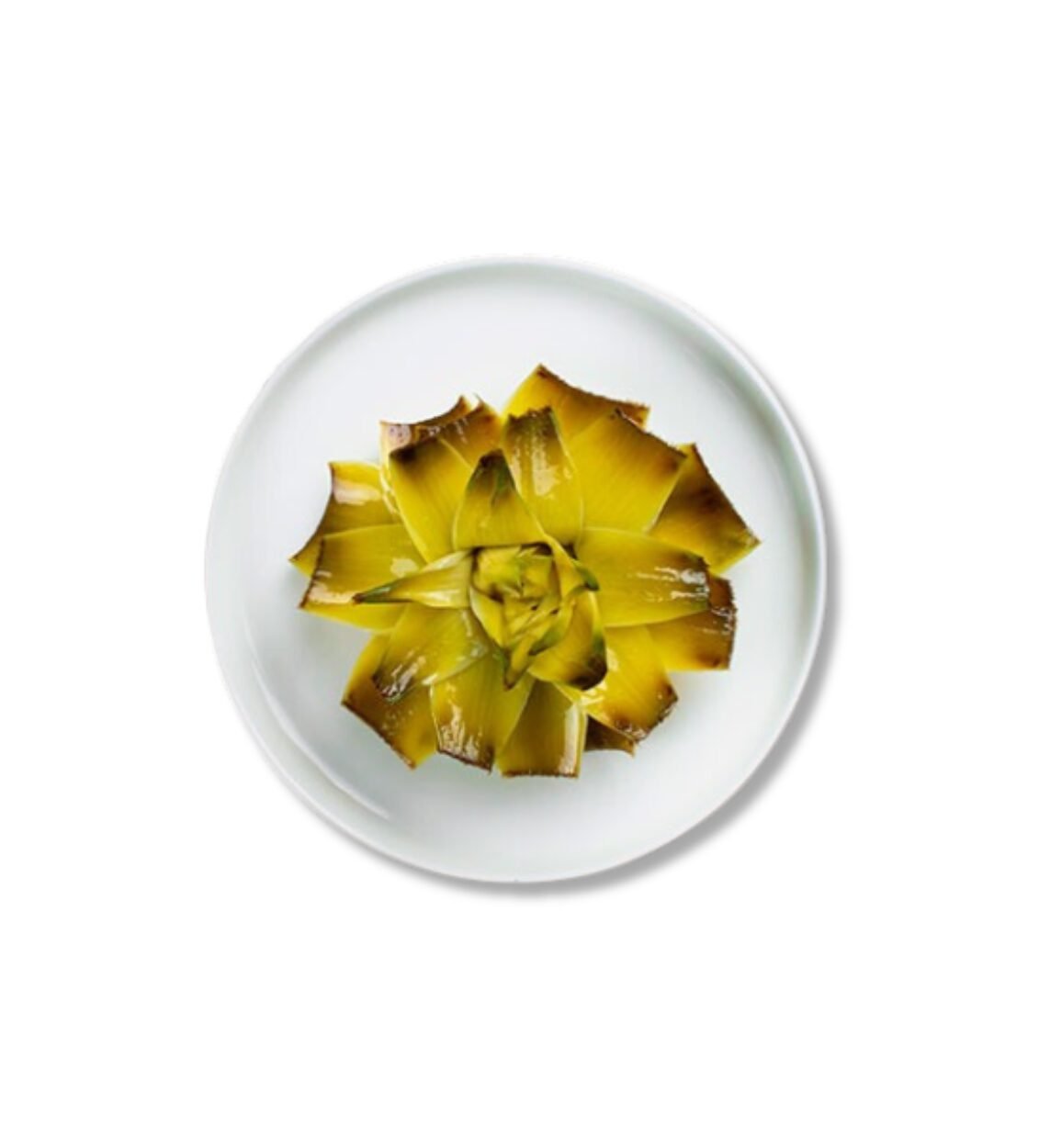 Flor de alcachofa en aceite de oliva