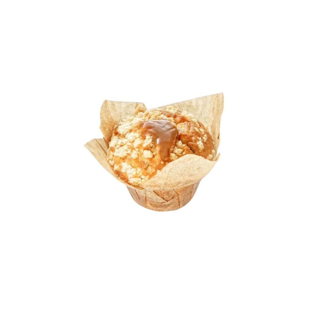 Muffin Manzana con Canela y Caramelo