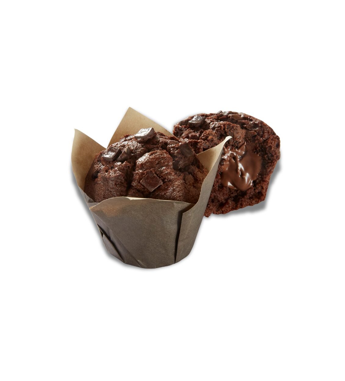 Muffin chocolate avellana