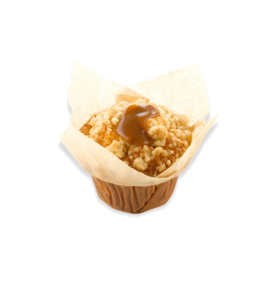 Muffin Manzana con Canela y Caramelo