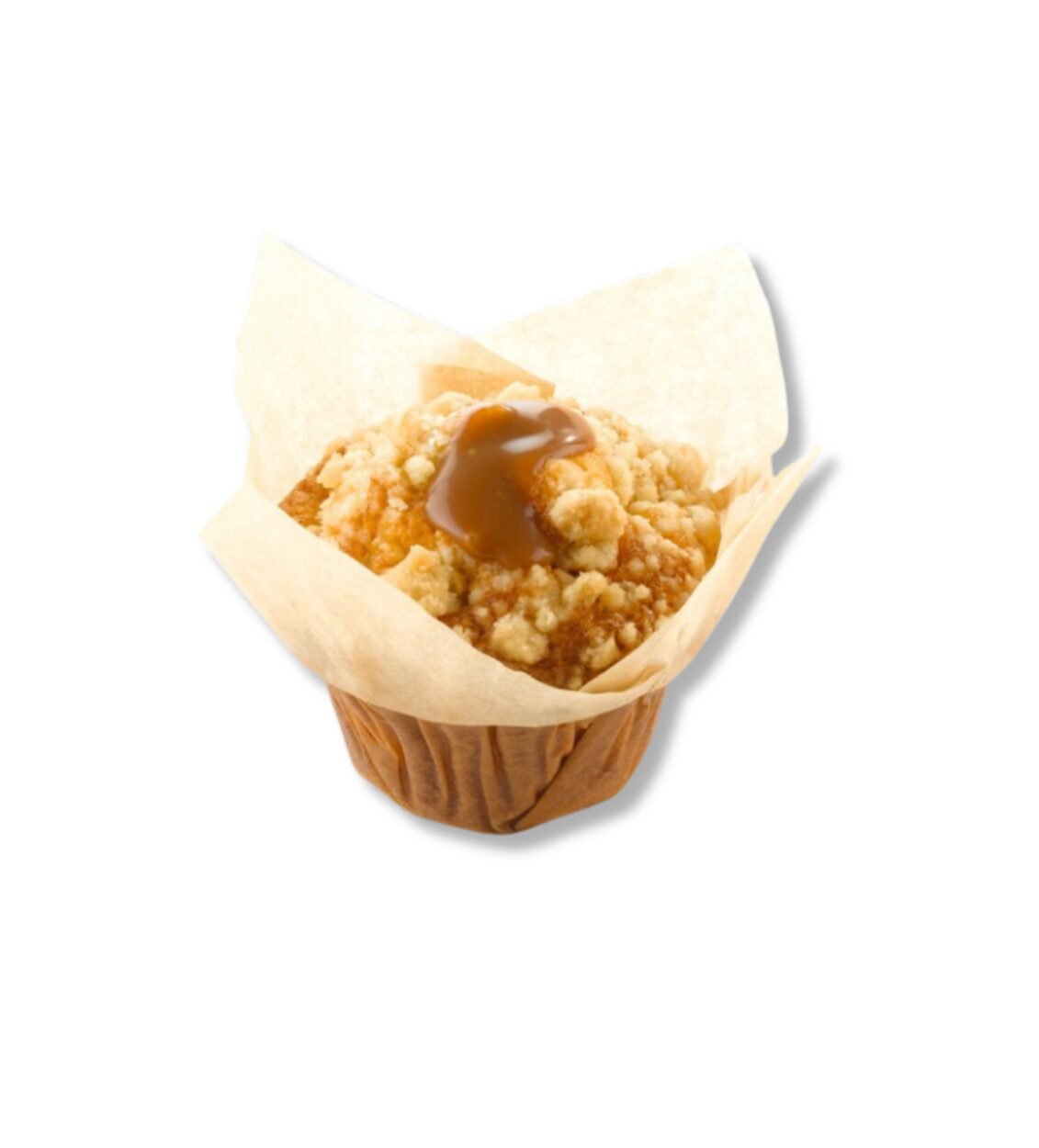 Muffin Manzana con Canela y Caramelo