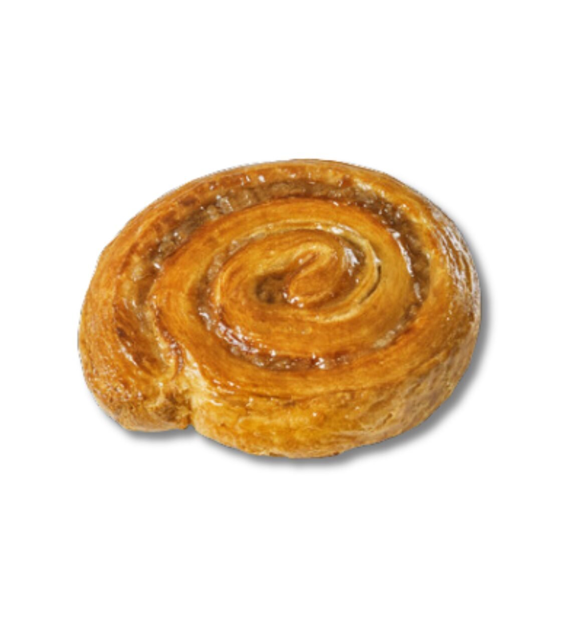 Rollo de canela crema pastelera