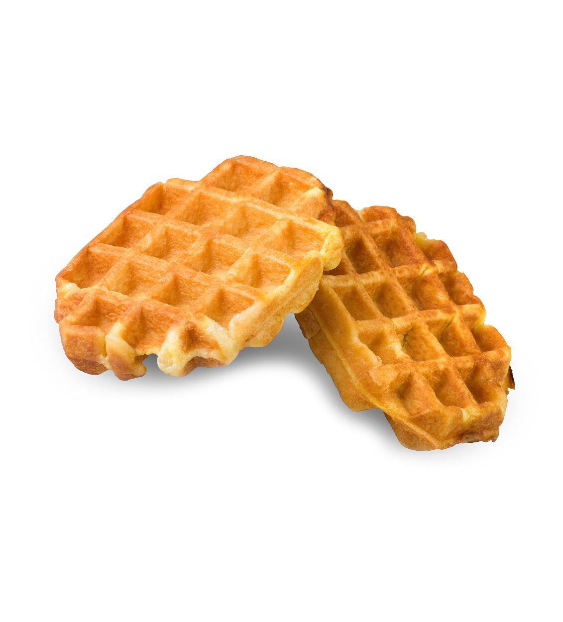 Waffle de azúcar perlado