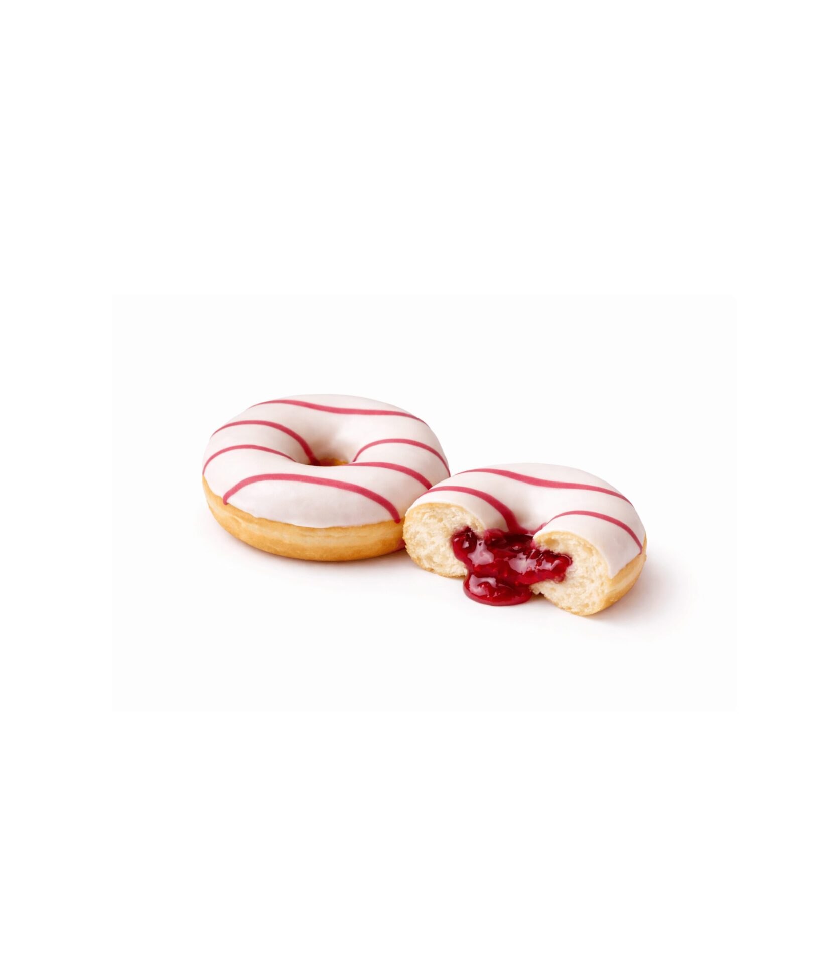Donut Zebra – Relleno de Frambuesa