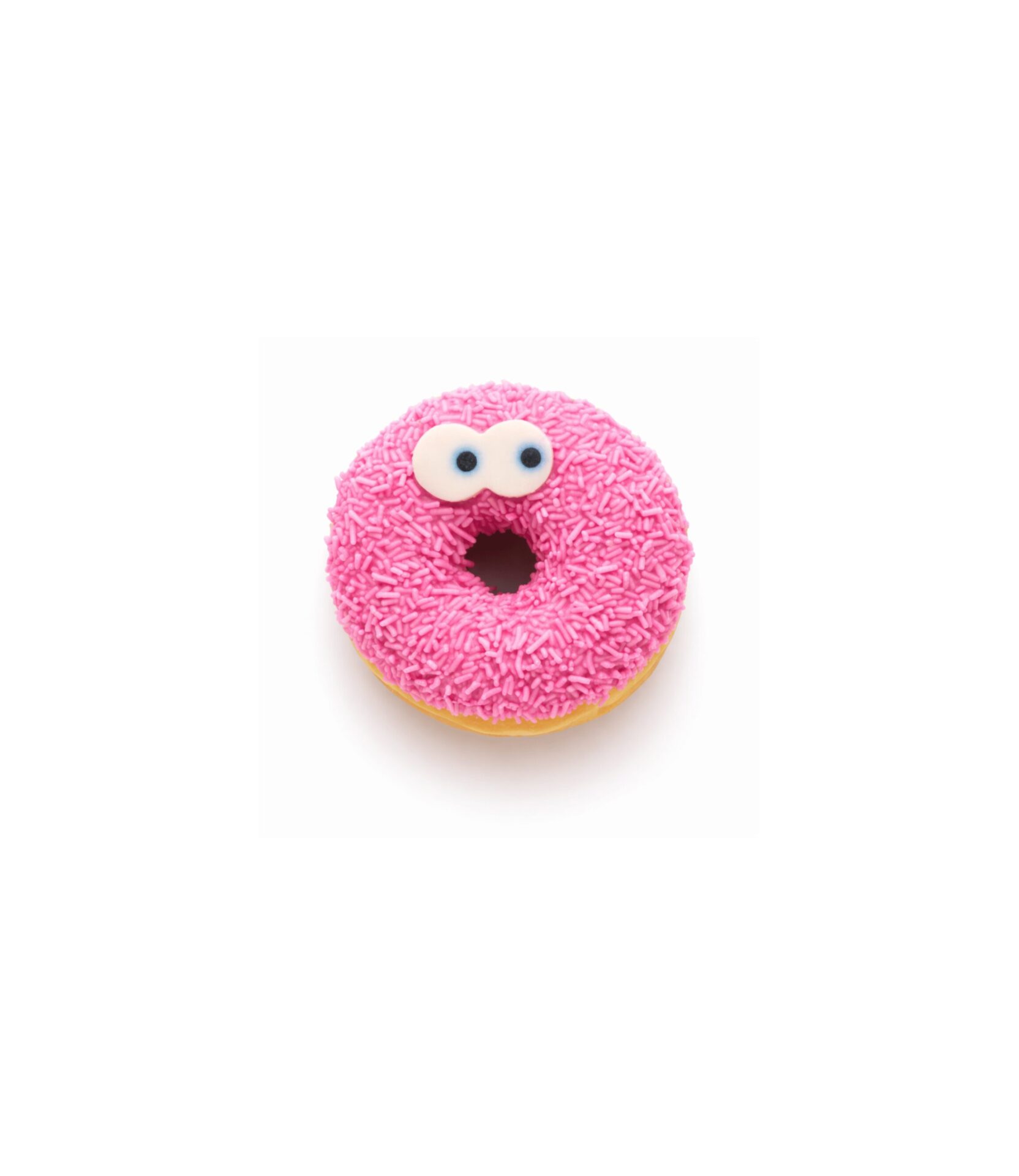 Pink Monster Donut