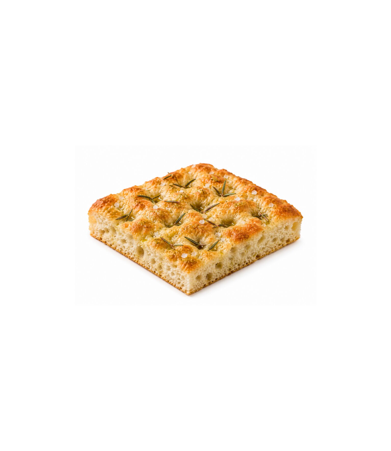 Focaccia de sal marina y romero